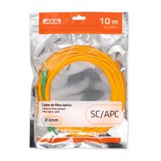 Cable Fibra Optica Conector Sc/Apc 10Mt Axil