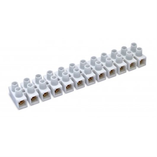 Regleta Conexion Elec Homolog. 16 Mm 76A Blanco Famatel