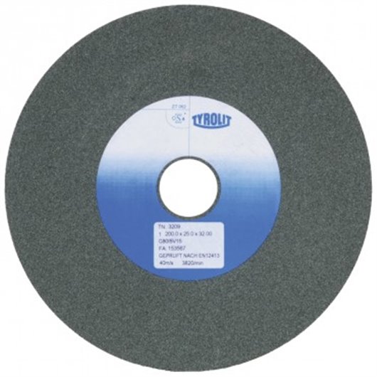 Muela Herramienta Elctrica Afilado Recta Widia 200X25X32Mm C80J5V15 Tyrolit
