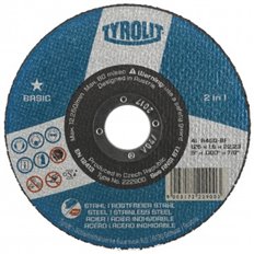 Disco Corte Acero/Inox Basic 125 X 2.5 X 22 Tyrolit