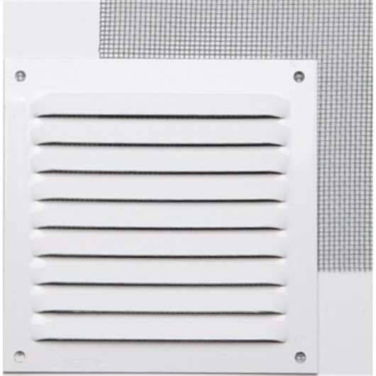 Rejilla Lacado Blanco Con Gancho 0,8Mm Mosquitera 10 X 10 Cm Fepre