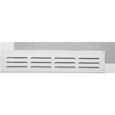 Rejilla Sin Borde Lacado Blanco Con Gancho 0,8Mm Mosquitera 5 X 25 Cm Fepre