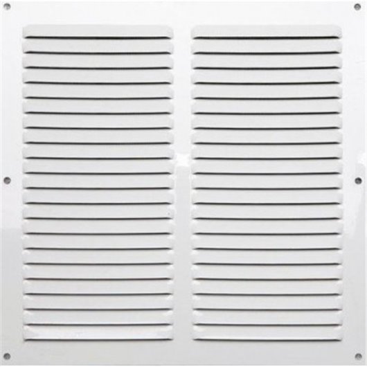 Rejilla Sin Borde Lacado Blanco Con Gancho 0,6Mm 25 X 25 Cm Fepre