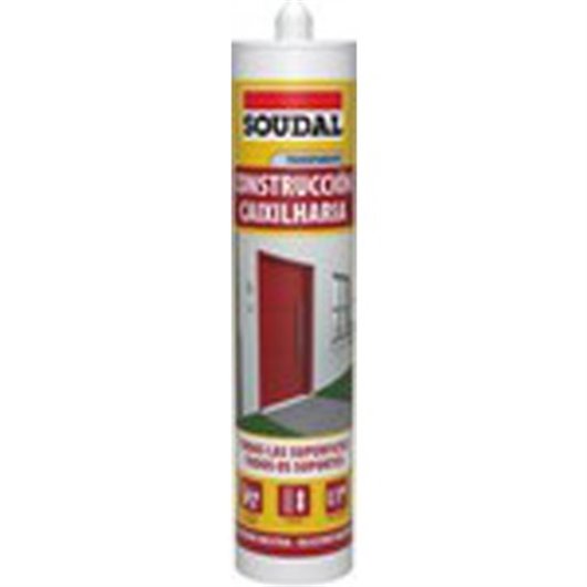 Silicona Neutra Construccion 290 Ml Translucido Soudal