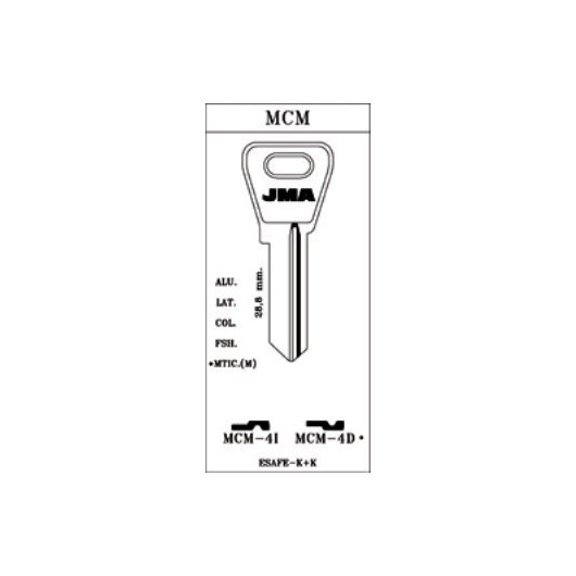 Llave Cilindro En Bruto Jma Aluminio Verde Mcm-4D 