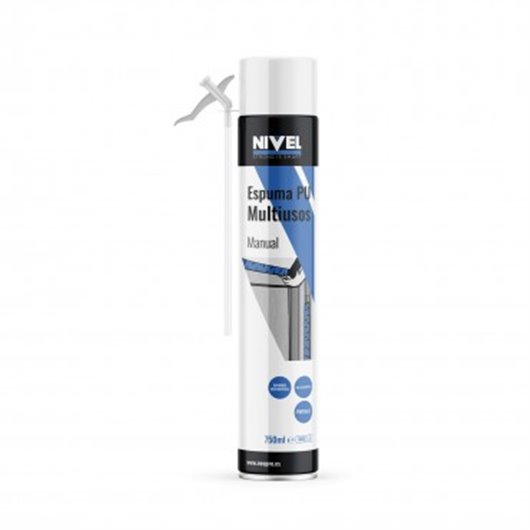 Espuma Poliuretano Universal Canula 750 Ml Nivel