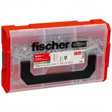 Taco Sx Plus Fixtainer Prof + Tornillos +Gkm S + Fija Cuadros 5/6/8 212 Uds Fischer