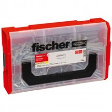 Taco Sx Plus Fixtainer Profesional + Tornillos 6/8/10 210 Uds Fischer