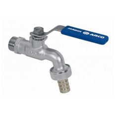 Grifo Esfera Jardin 1/2 A 1/2 Racord Manguera Arco