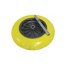 Rueda Carretilla Almacen Impinchable  260 Mm, Eje  20 Mm Dosispray