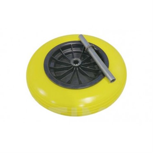 Rueda Carretilla Almacen Impinchable  260 Mm, Eje  20 Mm Dosispray