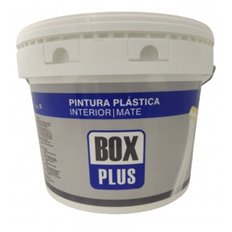 Pintura Plastica Interior Mate 12 Kg Blanco Box Plus