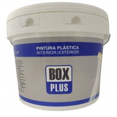 Pintura Plastica Exterior Interior Mate 15 Kg Blanco Box Plus