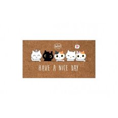 Felpudo Coco Estampado 70 X 40 Cm Gatos Nice Day Duett