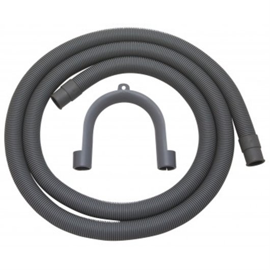 Maguera Descarga Lavadora Con Curva 2,0 M-19 X 24Mm H2O
