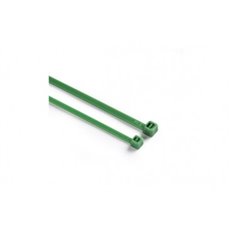 Brida Nilon Dentada Verde 3,6 X 200 Mm 100 Uds Ironside