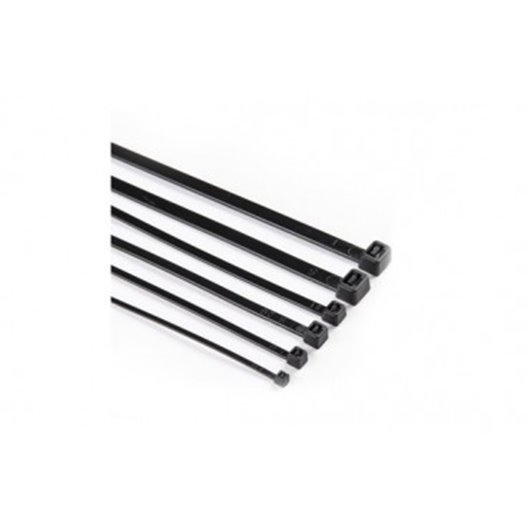Brida Nilon Dentada Negra 2,5 X 100 Mm 100 Uds Ironside