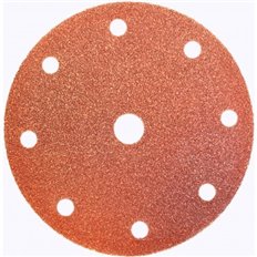 Disco Papel Rbe  150 P120 8+1 Agujeros Disaflex