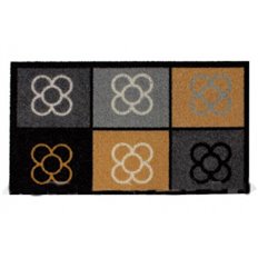 Felpudo Coco Estampado 70 X 40 Cm Modernista Duett