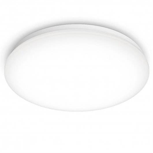 Plafon Compacto Led Moire  31,9 Cm Luz Neutra 1900Lm 17W Philips
