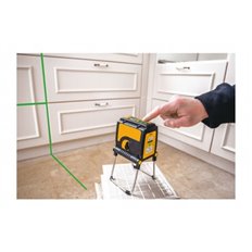 Nivel Laser Verde De Tres Lineas Con Tripode De 3,2 M Prolaser Vector Ironside