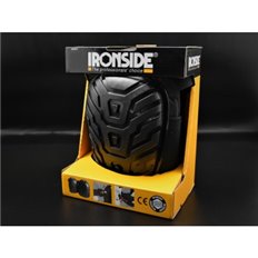 Rodilleras Profesional Antideslizantes Negra Ironside Wear