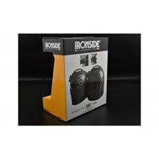 Rodilleras Profesional Antideslizantes Negra Ironside Wear