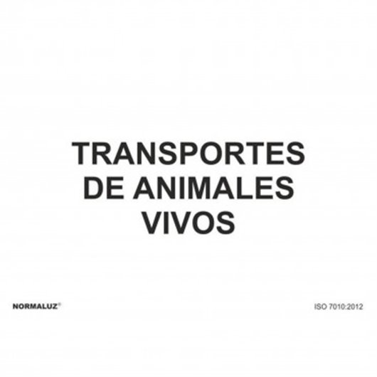Seal Transporte Animales Vivos Pvc 0,7Mm 210X300Mm Normaluz