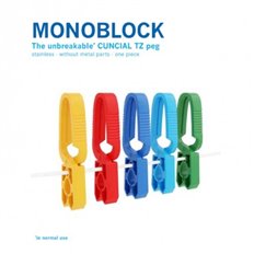 Pinzas Monoblock 7,3 X 2 X 1 Cm Cuncial