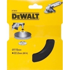 Plato Soporte Amoladora 115 Mm Dt3610-Qz Goma Dewalt