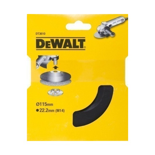 Plato Soporte Amoladora 115 Mm Dt3610-Qz Goma Dewalt