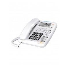 Telefono Con Cable Teclas Grandes Con Display Blanco Alcatel