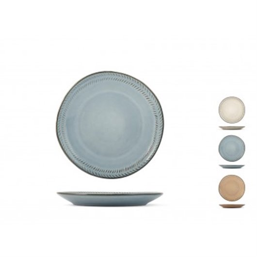 Plato Stoneware Antibes Surtido  20 Cm Postre