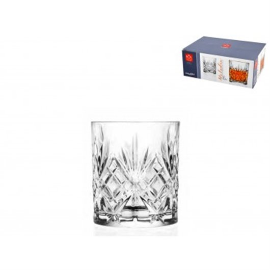 Vaso Vidrio Tallado Melodia 31 Cl