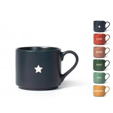 Mug New Bone China Color/Escritura 38 Cl