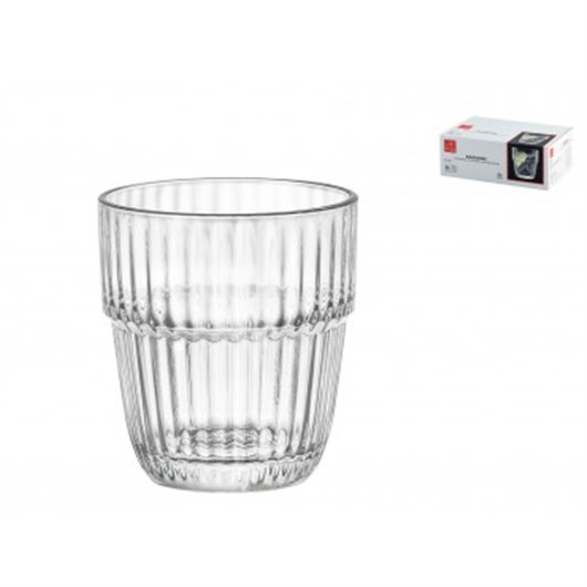 Vaso Vidrio Barshine Rocks 30,5 Cl