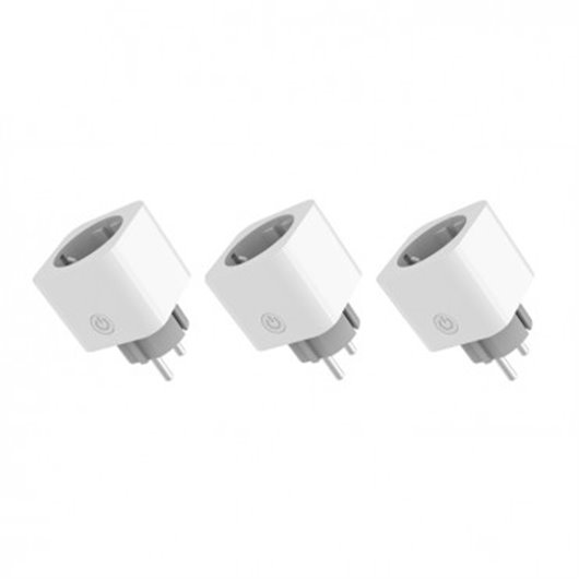 Pack De 3 Enchufes Wifi Inteligentes Con Medidor De Consumo Energeeks