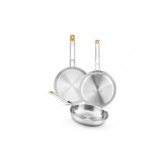 Sarten Triply Inox Efficient  20 Cm Induccion Bra
