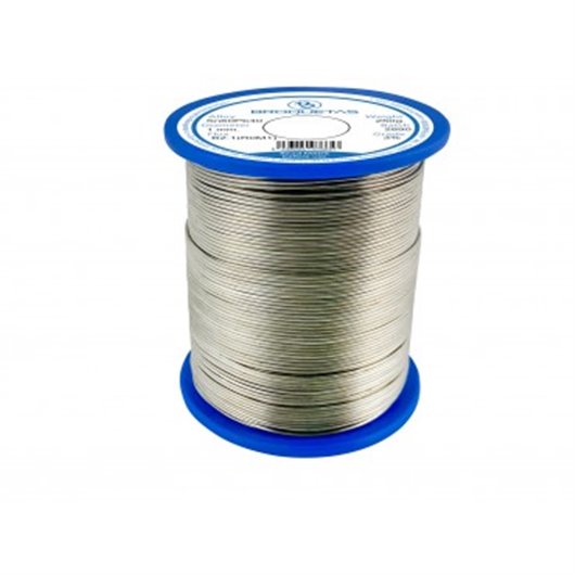 Hilo De Soldar Estao 60Sn/ 40Pb  1 Mm 250 Gr Con Flux Broquetas