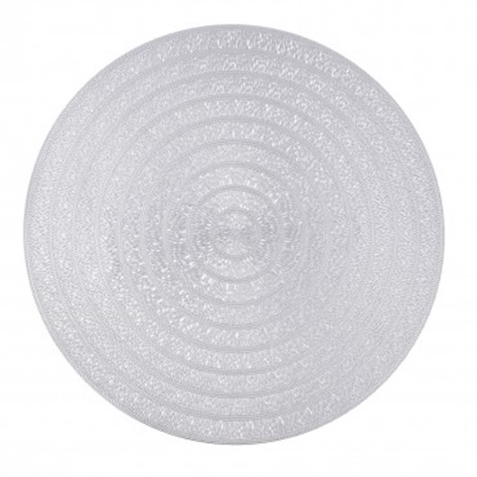 Mantel Individual Metalizado 38 Cm - Plata Quid
