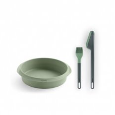 Molde 20Cm+Pinzas+Pincel Kit Freidora Aire Kit Esencial Lekue