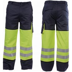 Pantalon Ignifugo Antiestatico Quimico Alta Visibilidad Hich Talla S Total