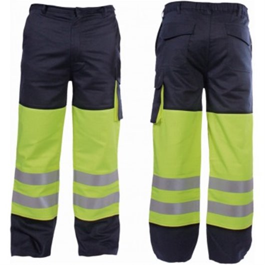 Pantalon Ignifugo Antiestatico Quimico Alta Visibilidad Hich Talla Xxl Total