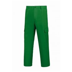 Pantalon Trabajo T54 Tergal Verde L-500 Mltibol Pgm31Ve Vesin
