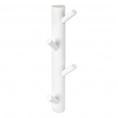 Percha Pared Vertical 4 Ganchos Blanco Nesu
