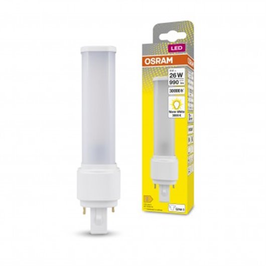 Bombilla Dulux Led G24D-3 9W 990Lm 3000K Ip20 Osram