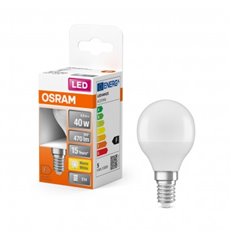 Bombilla Esferica Led E14 4,9W 470Lm 2700K Ip20 Osram