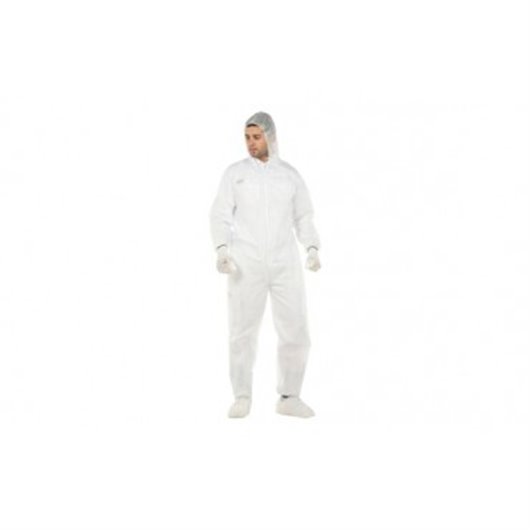 Buzo Desechable Polipropileno Cat Iii Antiestatico Talla Xxl Steelgen