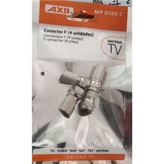 Conector Antena Coaxial F 4 Pz Axil