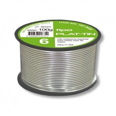 Estao De Soldar Tipo Plata 6  2 Mm 100 Gr Broquetas